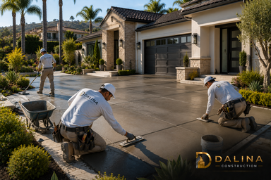 Dalina Construciton Services Concrete and masonry